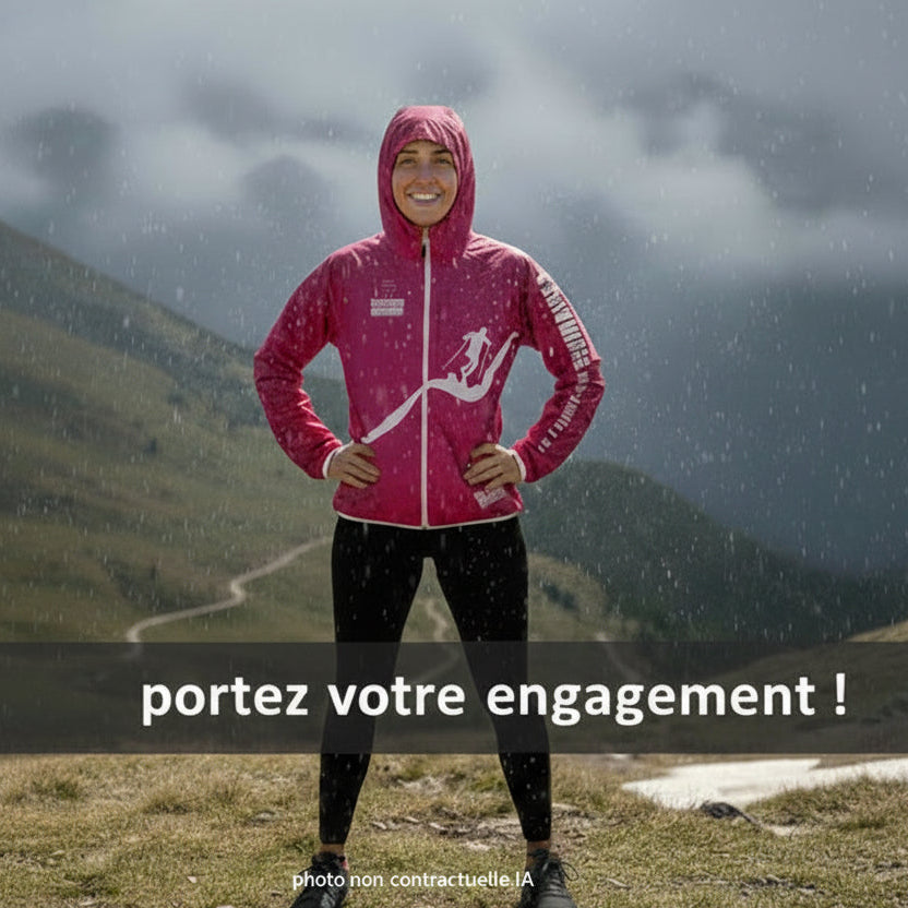 veste rainbreaker "UNSTOPPABLE"