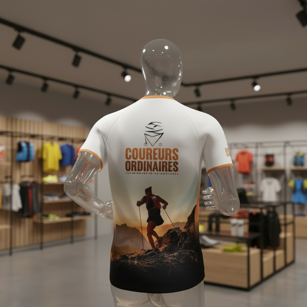 T-shirt "over the mountains"