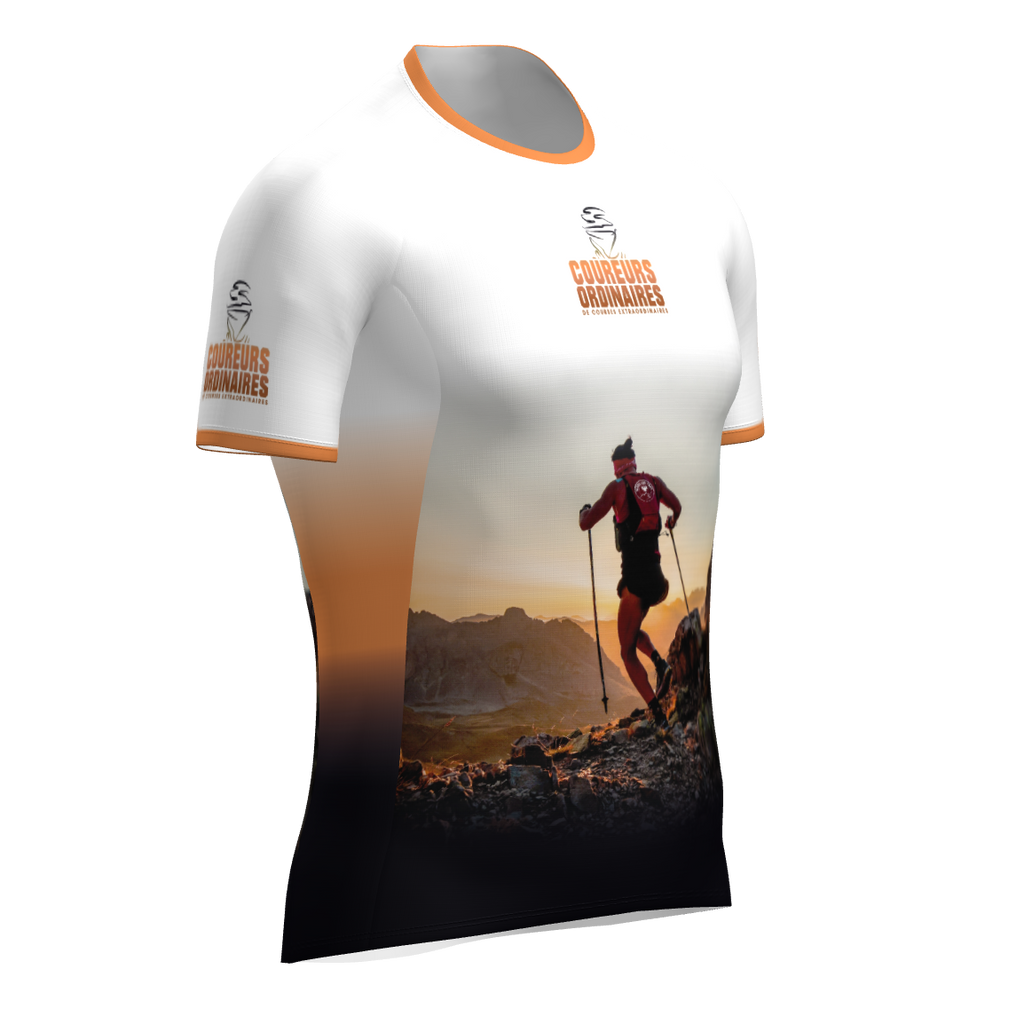 T-shirt "over the mountains"