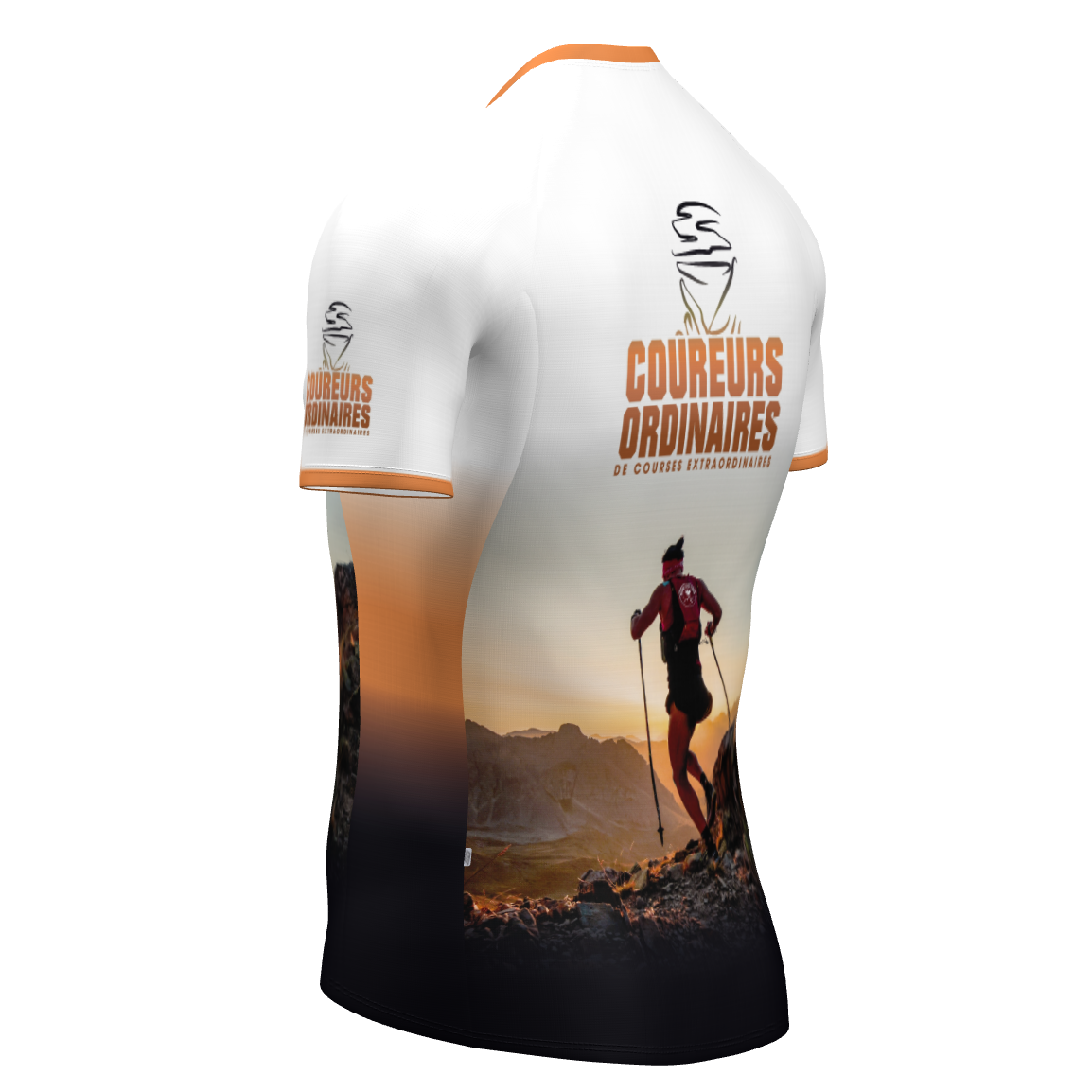 T-shirt "over the mountains"